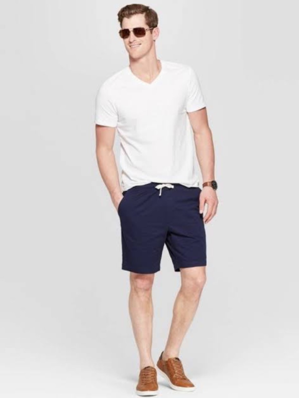 Goodfellow Men's - bundle pack of 6 V-Neck shirt